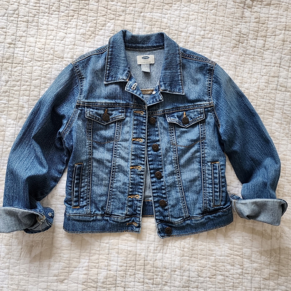 Girls classic jean jacket